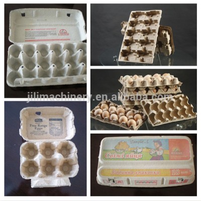 Portable small waste paper recycling machinery egg tray making machine