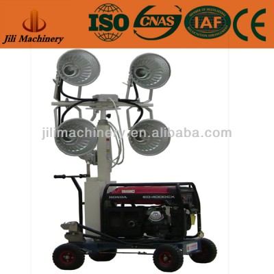 Mobile LED gasoline portable Light Tower