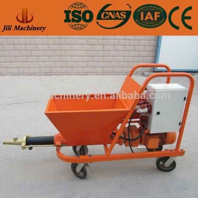 Wet mixed cement mortar plastering mixer pump