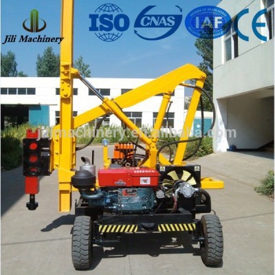 Highway Guard Rail Installation Hydraulic Jack Diesel Pile Hammer