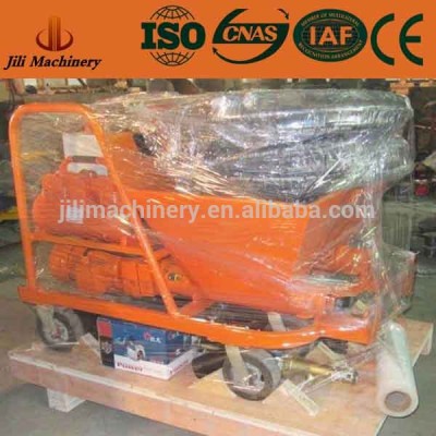 Hot sale Wet mixed cement mortar portable plastering machine