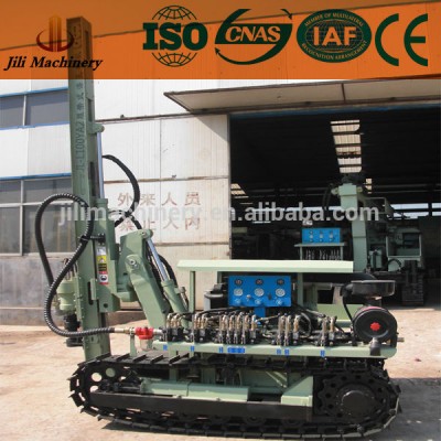 Crawler mounted quarry blast hole DTH hammer limestone bore pile drilling machine